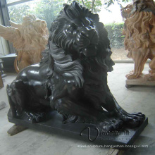 hot sell high quality china stone carving big stone lion statue